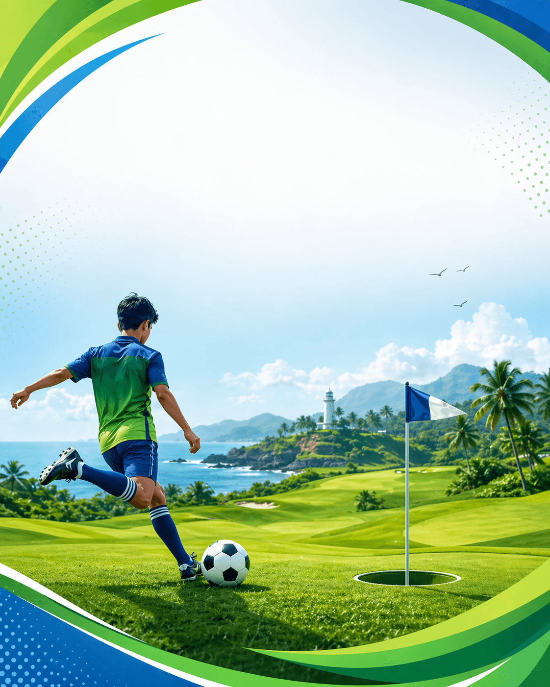 FootGolf course scene